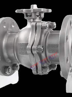 304不锈钢法兰球阀Q41F-16P法兰式阀门DN40 50 65 80 100国标手动