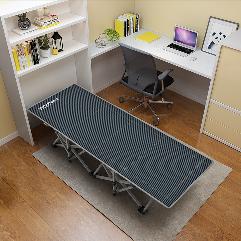 瑞仕达办公室折叠床单人午睡床午休床家用躺椅简易行军床陪护便携