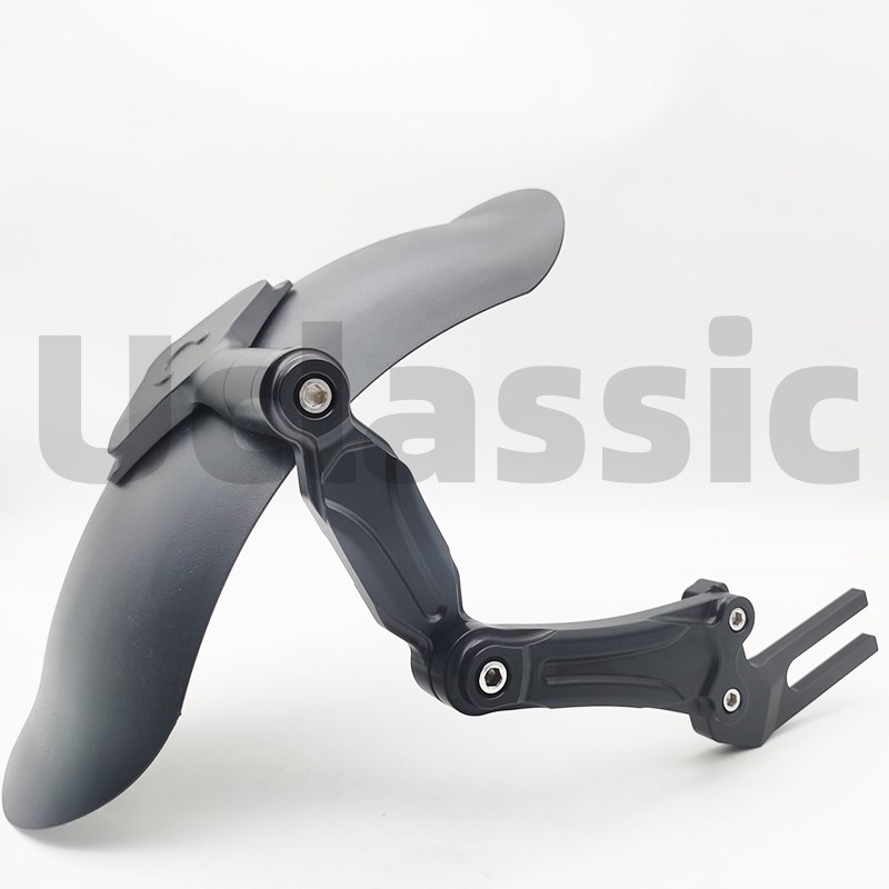 u2小牛u1e九号极核电动车毁灭者后盾可调支架金属复古改装挡泥板