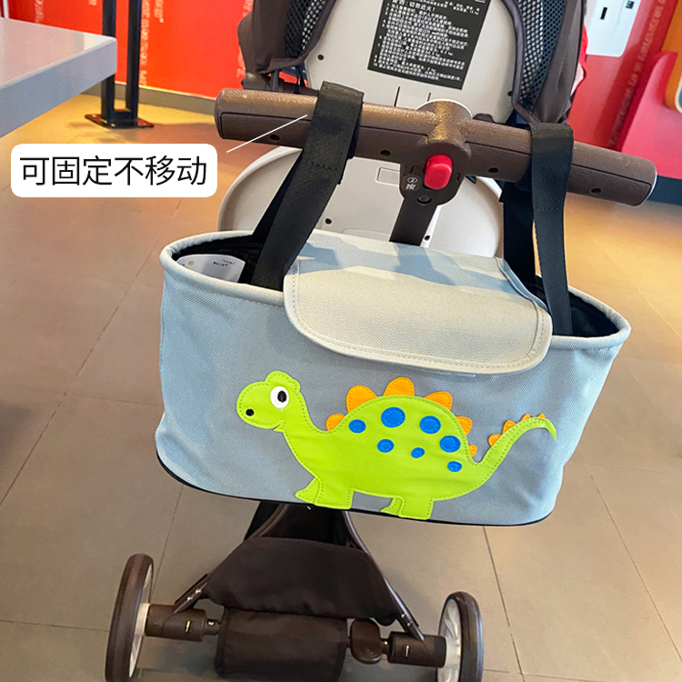 婴儿车挂包收纳袋多功能通用大容量置物袋儿童遛娃神器手推车挂包