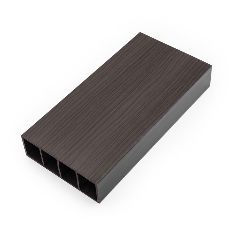 生态木方通立柱隔断方管假梁吊顶方木可绿格栅木屏风天花木塑材料