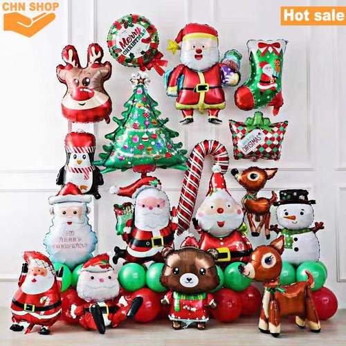 Christmas Balloon Christmas decorations Santa Claus Balloon