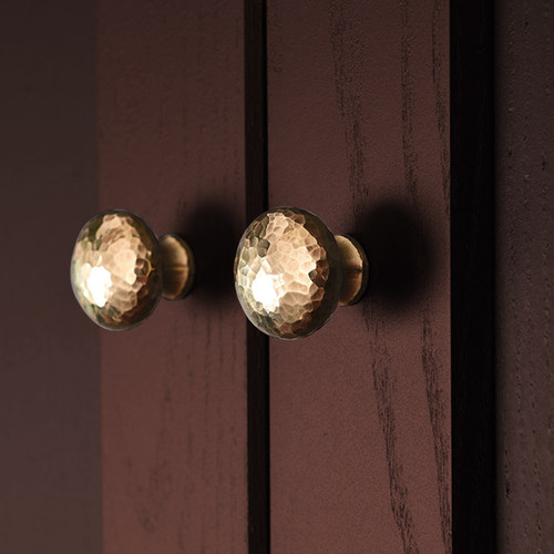 单孔黄铜柜门抽屉复古风手作器物