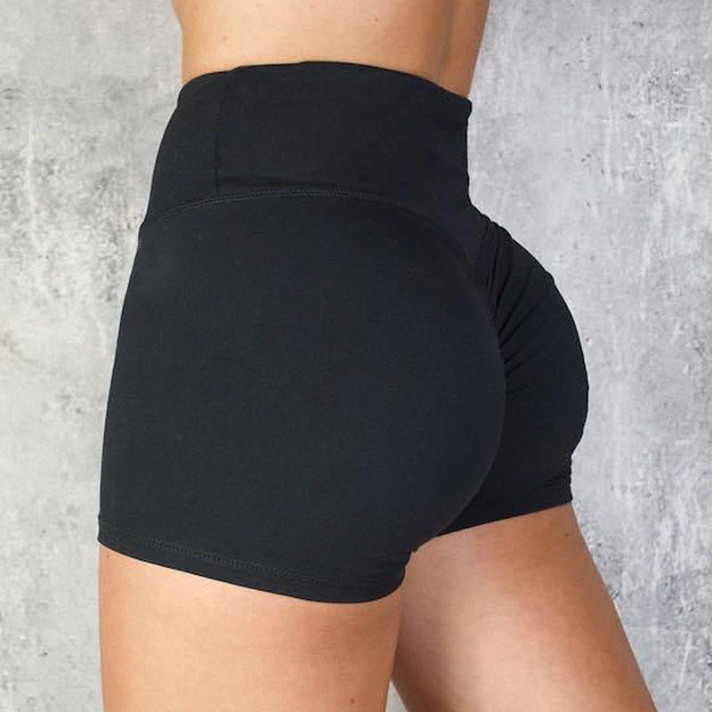 Workout Fitness Short Seamless Biker Shorts Women High Waist