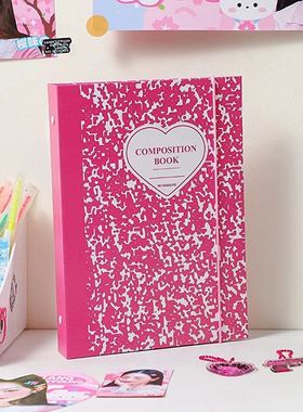 A5 6 ring Kpop Binder photocard Holder Book Album Protectors