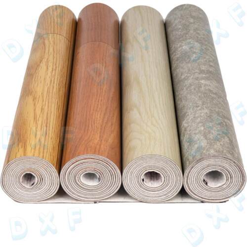 PVC waterproof plastic carpet floor sticker floor leather