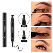 Eyeliner Stamp Black Pencil Liquid Liner Eye End Pen 眼线