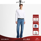 For 水洗蓝直筒牛仔裤 All Mankind新品 经典 男士 宽松复古休闲