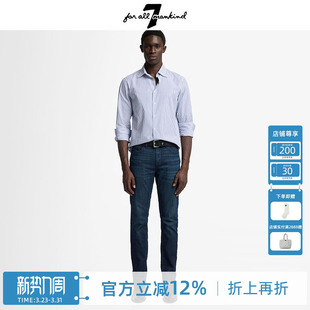 Mankind2026春季 新品 男士 牛仔裤 All 硬挺直筒修饰腿型经典 For