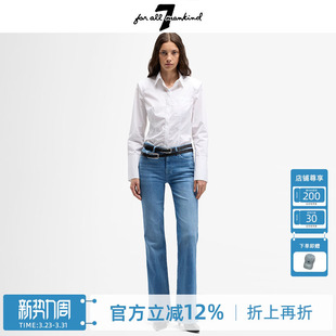 For 美式 All 复古显高显瘦微喇裤 怀旧风自然腰 Mankind26新品