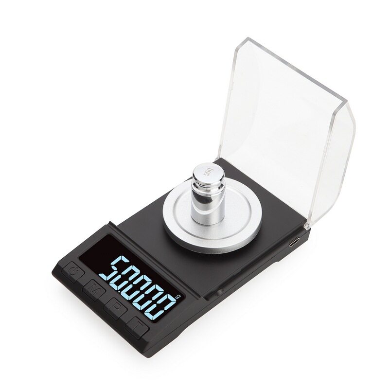 货源 USB充电 精度克拉秤 0.001g 珠宝粉未秤 实验室电子称