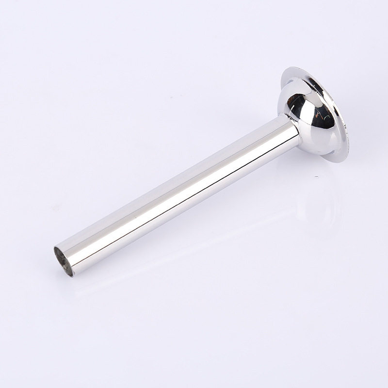 5号不锈钢灌肠漏斗三件套 加厚绞肉灌肠机腊肠香肠灌肠漏斗管