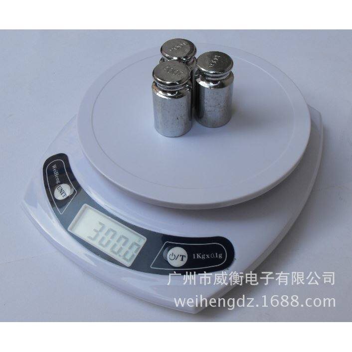 电子厨房秤烘焙秤药材食品电子台秤料理称7kg1g 3kg/0.1g