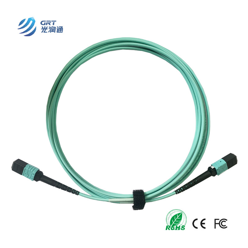 光润通（GRT）MPO线缆 40G/100G多模 MPO-MPO接头跳线 12芯母头 长度3M 其他长度可定制