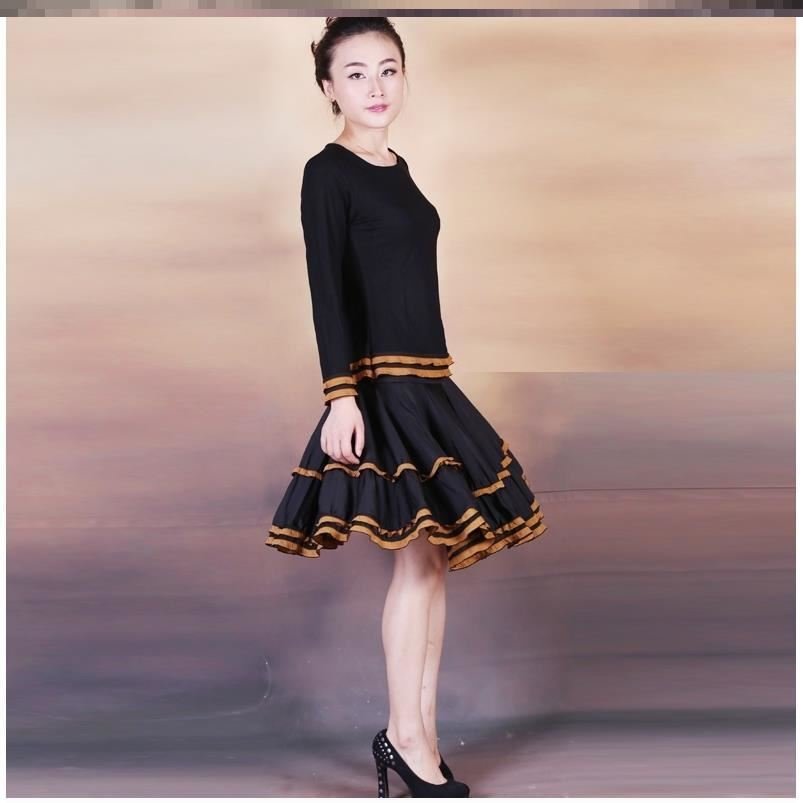 广场舞服装新款春秋季长袖套装,休闲跳舞蹈服广场舞服装大全