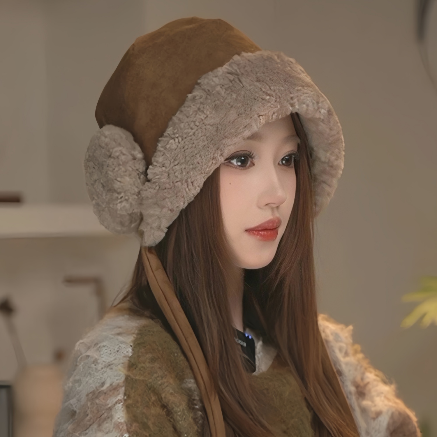 冬季防寒滑雪帽韩版加厚护耳！