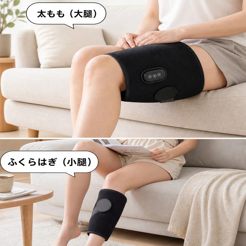 大腿震动按摩器震动腿部按摩仪