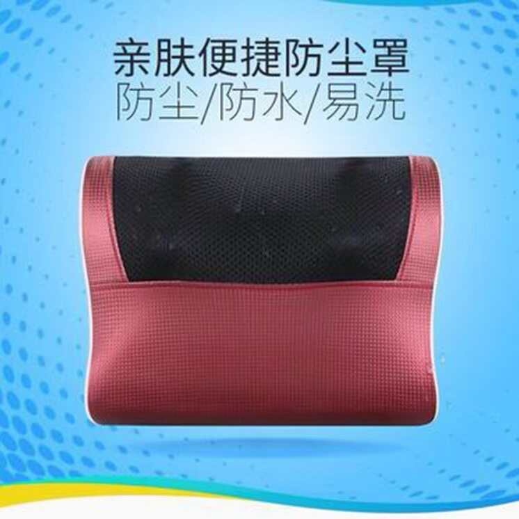 颈椎按摩枕家用靠垫多功能揉捏腰椎按摩器电动热敷全身推拿按摩仪