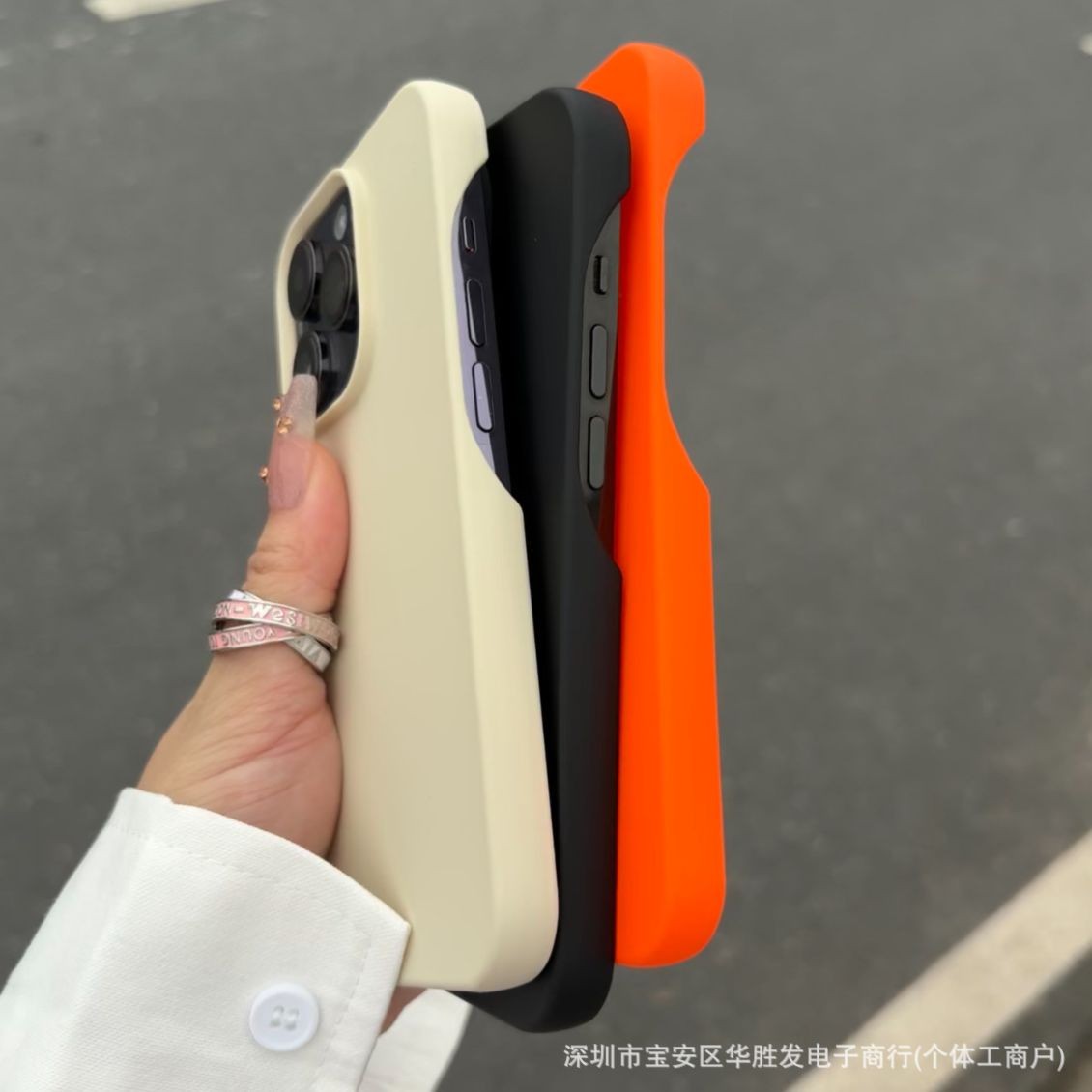适用苹果15promax手机壳纯色磨砂马卡龙半包iPhone14TPU软保护套