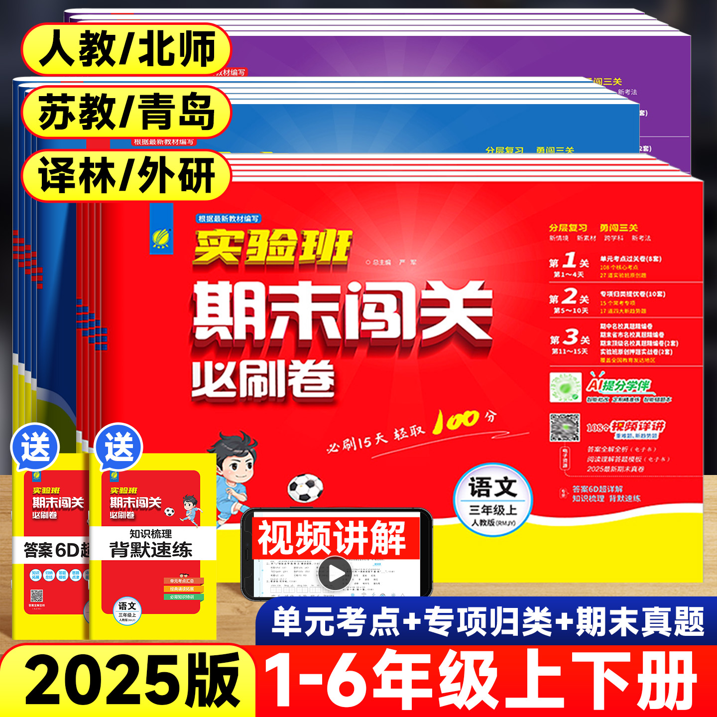 2025版实验班期末闯关必刷卷