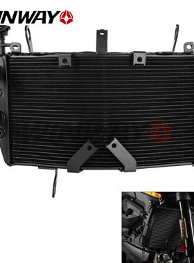 杜卡迪怪兽Monster1200S/821/800 936/950适用水箱散热器水冷总成