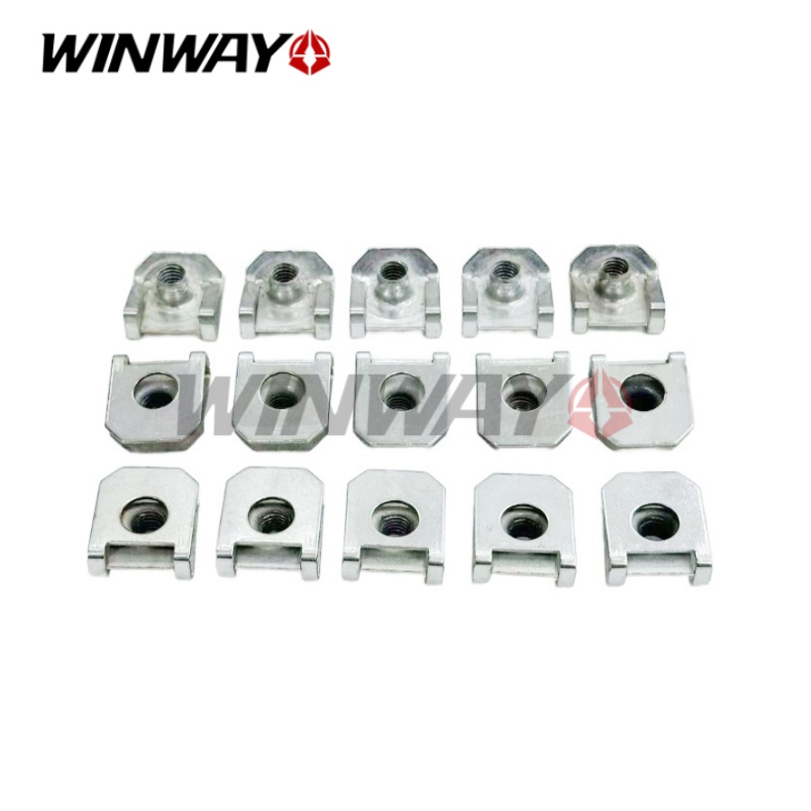 适用于摩托车宝马外壳板包板护板前后侧壳夹片卡片扣子螺母螺帽