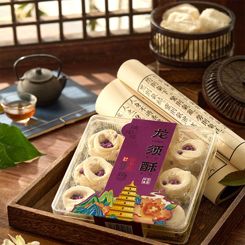 陕西特产龙须酥礼盒酥糖