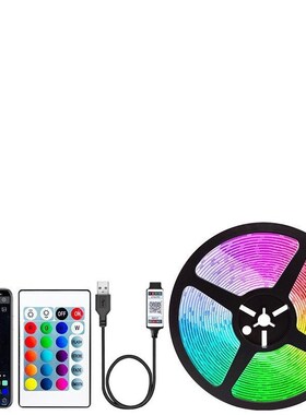 5v低压le灯带2835RB灯带le条自粘USB电视背景氛围灯条