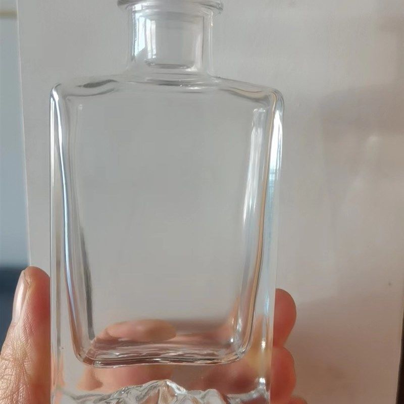白酒瓶包装全套洋酒瓶一斤装观云酒瓶透明空酒瓶创意冰酒瓶,橡塑材料及制品,玻璃容器/玻璃瓶,淘宝优惠券,粉丝福利购,淘宝优惠卷