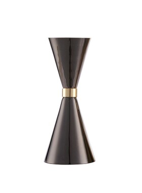 不锈钢量酒器304日式金环jier锥形盎司杯带刻度量杯