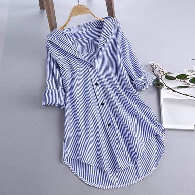 Loose Temperament Elegant Autumn Plus Size Blouse Shirts