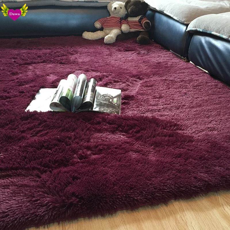 Living Room Bedroom Rug Soft Plush Carpet non-slip Floor Mat