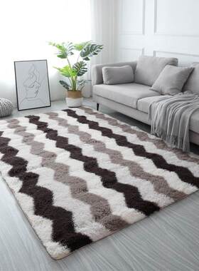 Large Rugs For Modern Living Room Long Hair Lounge Carpet