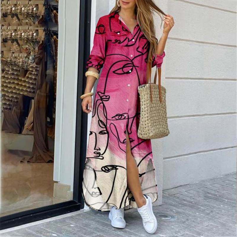 dresses women clothes 2022 summer shirt skirt ladies dress图片