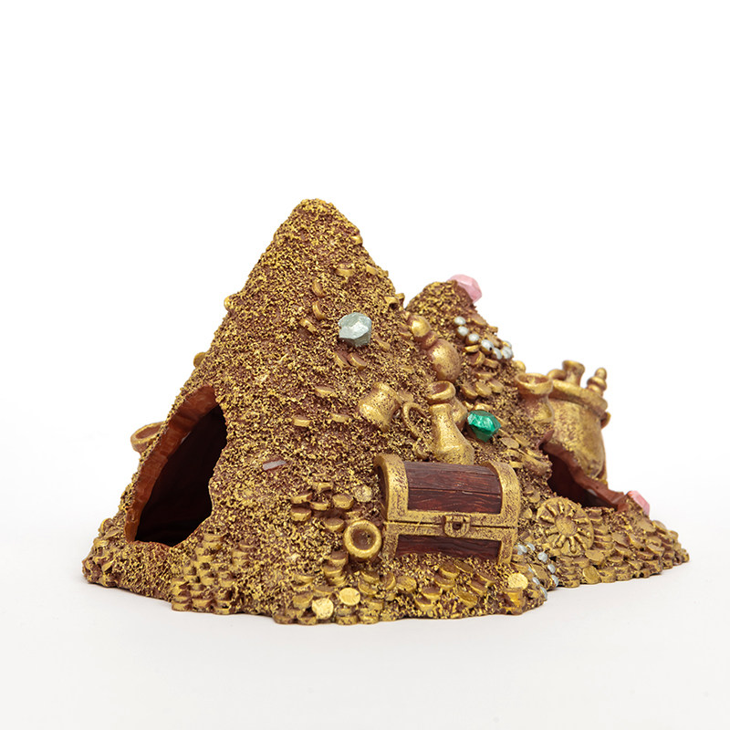 大小型鱼缸造景虾屋虾洞躲避屋金山摆件装饰品水族景观套餐躲避洞