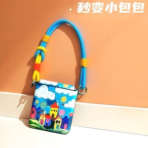 创意彩绘适用小米Mix Flip2折叠屏手机壳三星Galaxy zflip7全包手链壳华为purax典藏版少女个性pocket2优享版