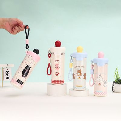 日本品质316可爱悬浮球保温杯高颜值水杯新款夏季保冰保冷外出礼