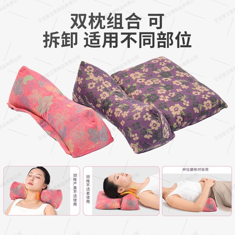 荞麦枕头枕芯护颈椎助睡眠枕成人睡觉专用骨头枕糖果枕荞麦三角枕