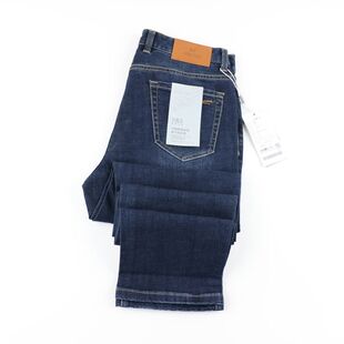 【棉弹】九牧王牛仔裤2025新款正品秋冬厚款男裤JJIB42213