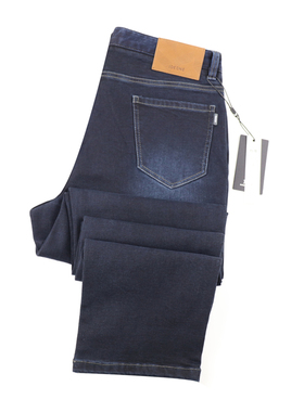 【山羊绒加绒】九牧王牛仔裤2025新款秋冬直筒百搭男裤TJ1D57723