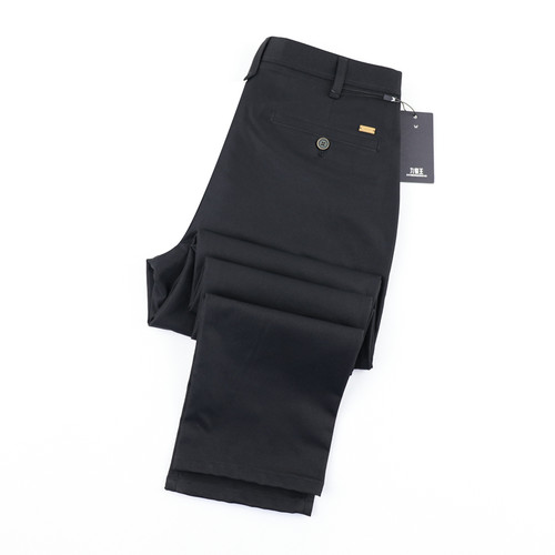 【抗菌棉质】25九牧王新款正品秋季男士微弹直筒休闲裤JB1A74223