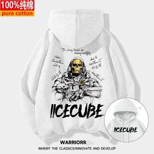 男童时尚卫衣三角洲行动连帽加绒卫衣中大童宽松高街初中生外套冬