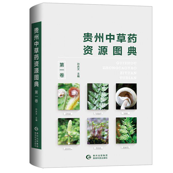 【正版】贵州中草药资源图典.第一卷孙庆文贵州科技出版社