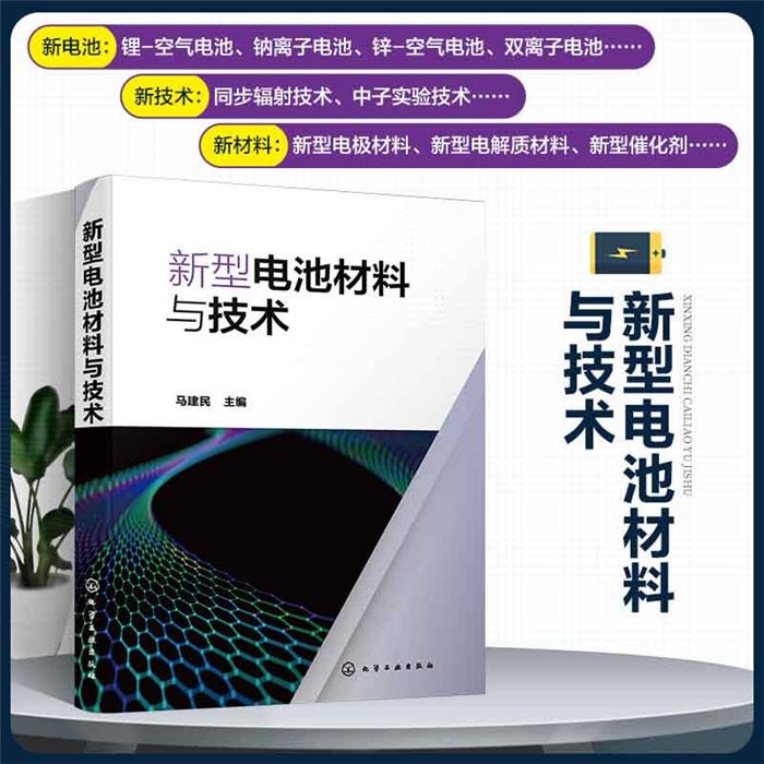 【正版】新型电池材料与技术马建民 主编化学工业出版社