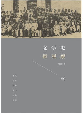 【正版】文学史微观察李洁非生活·读书·新知三联书店