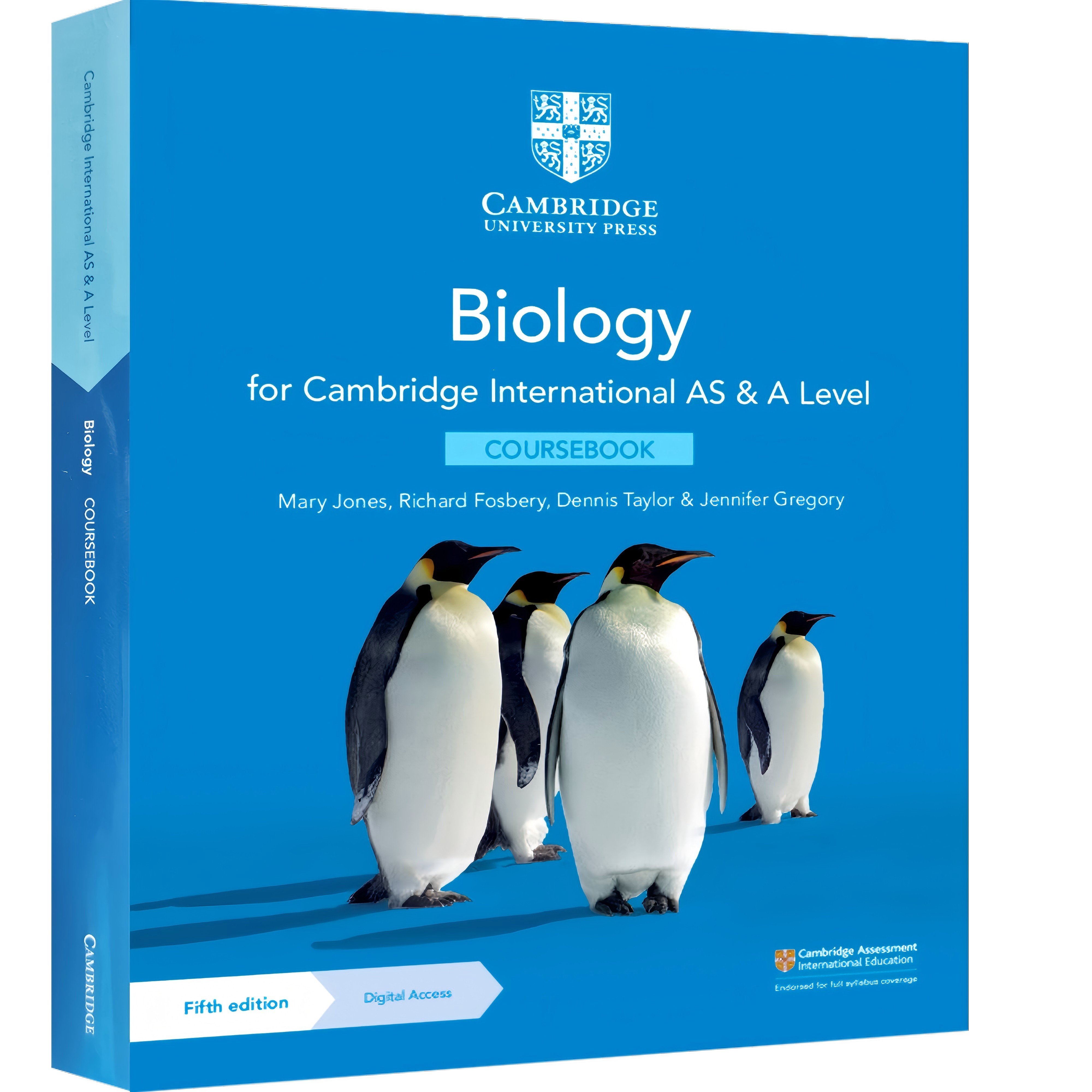 剑桥国际 A Level 生物学教材 （2022考纲版）Cambridge International AS & A Level Biology Coursebook含在线资源