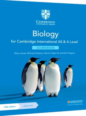 剑桥国际 A Level 生物学教材 （2022考纲版）Cambridge International AS & A Level Biology Coursebook含在线资源