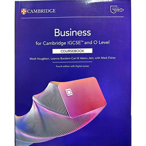 剑桥IGCSE和O级商业课程(2027考纲)Cambridge IGCSE and O Level Business Coursebook/Workbook with Digital Access