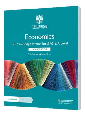 原版进口剑桥国际课程经济学考试课程Cambridge International AS & A Level Economics Coursebook英语教材9781108903417