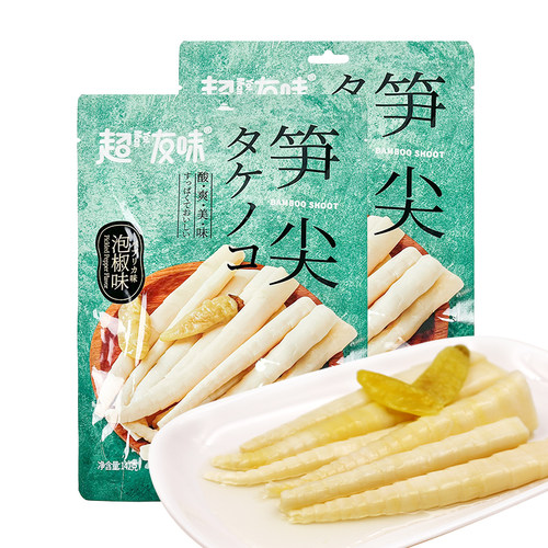 超友味笋尖泡椒味脆笋下饭菜